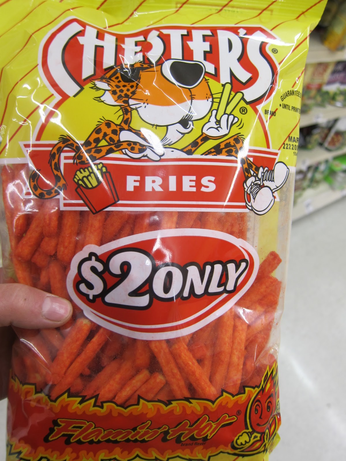 Food Product of the Week! Chester's Flamin' Hot Fries